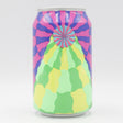 This is a can of Omnipollo - Pleroma: Non-Alcoholic Raspberry Passionfruit Crème Brûlée Sour - 0.3% (330ml). It is a Sour craft beer available to buy from Ghost Whale, voted London's best craft beer shop.