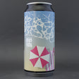 This is a can of Brass Castle - Life's AF Beach - 0.5% (440ml). It is a Pale Ale craft beer available to buy from Ghost Whale, voted London's best craft beer shop.