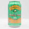 This is a can of Sierra Nevada - Trail Pass: IPA - 0.5% (355ml). It is a IPA craft beer available to buy from Ghost Whale, voted London's best craft beer shop.