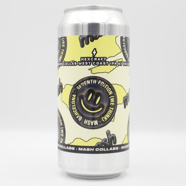This is a can of Garage Beer Co / Brujos - Hexcraft - 7% (440ml). It is a IPA craft beer available to buy from Ghost Whale, voted London's best craft beer shop.