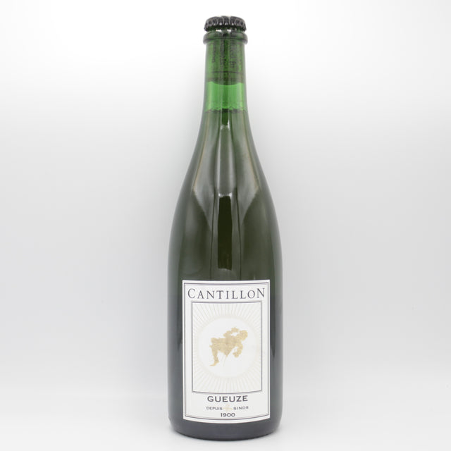 This is a sharing bottle of Cantillon - Gueuze (2026) - 5.5% (750ml). It is a Lambic craft beer available to buy from Ghost Whale, voted London's best craft beer shop.