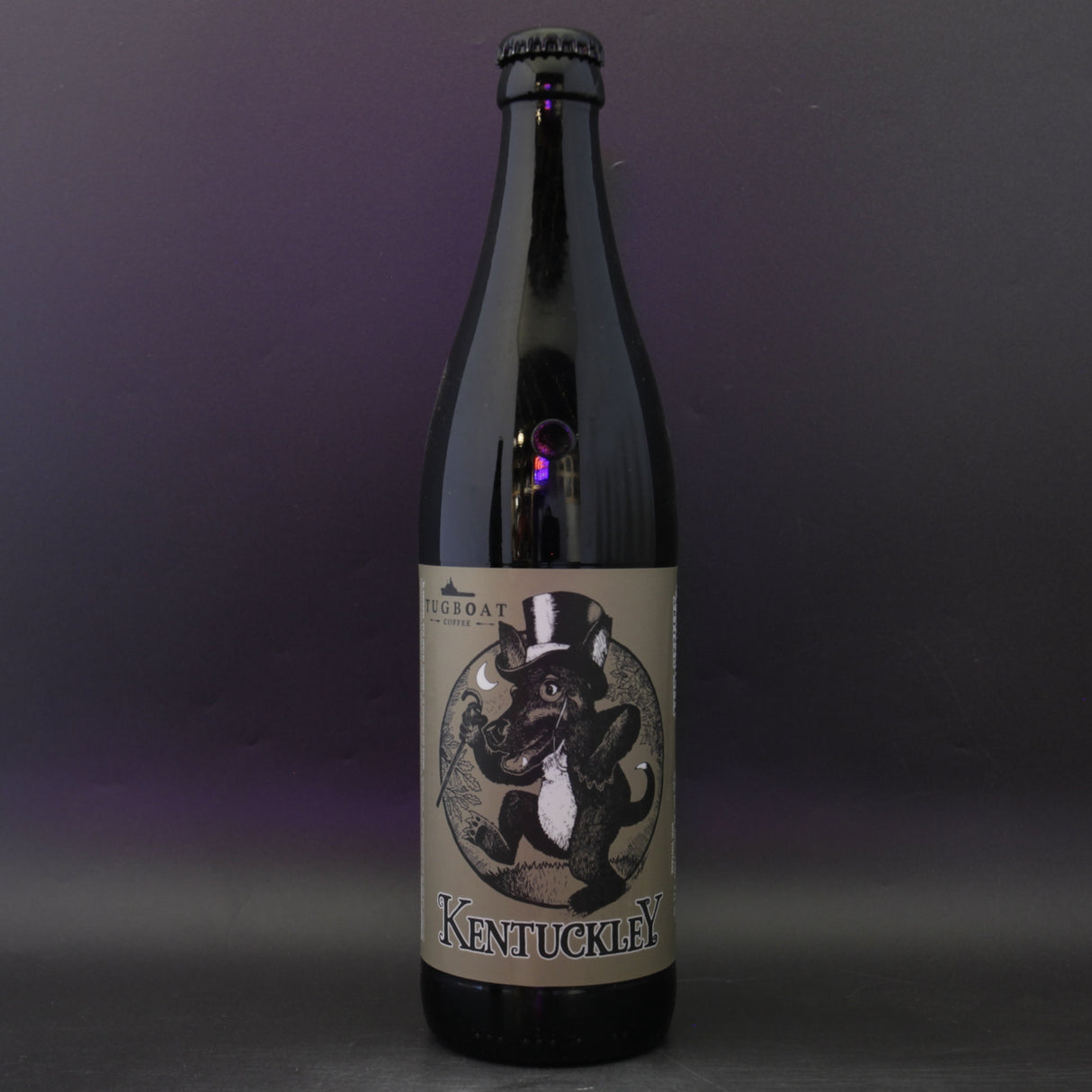 This is a bottle of Transient - Kentuckley - 14.5% (500ml). It is a Imperial Stout / Porter craft beer available to buy from Ghost Whale, voted London's best craft beer shop.
