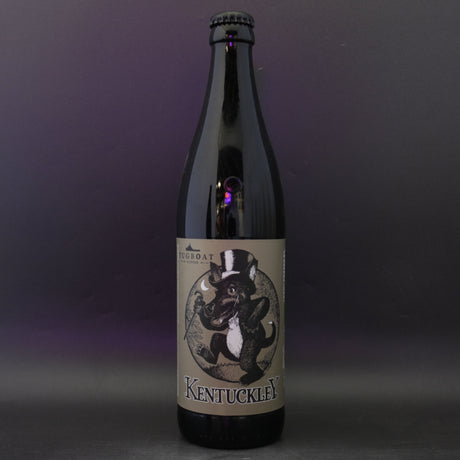 This is a bottle of Transient - Kentuckley - 14.5% (500ml). It is a Imperial Stout / Porter craft beer available to buy from Ghost Whale, voted London's best craft beer shop.