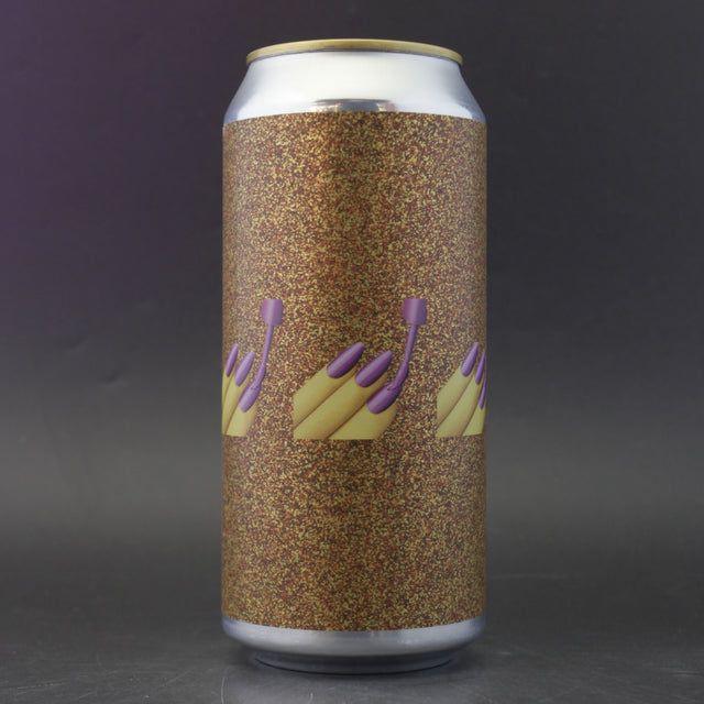 This is a can of Queer Brewing - Nails Emoji - 5.9% (440ml). It is a IPA craft beer available to buy from Ghost Whale, voted London's best craft beer shop.