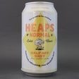 This is a can of Heaps Normal - Half Day Hazy - 0.5% (375ml). It is a Pale Ale craft beer available to buy from Ghost Whale, voted London's best craft beer shop.