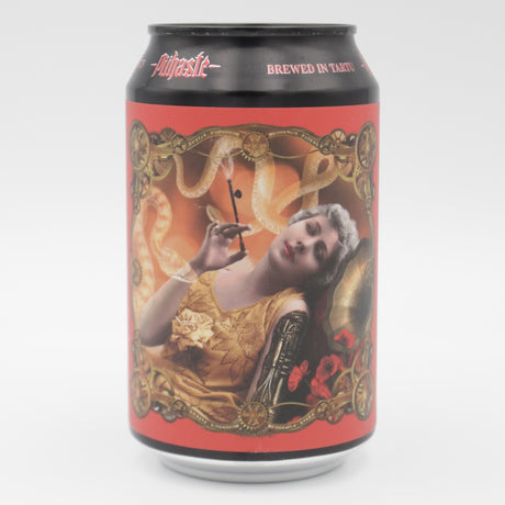 This is a can of Puhaste - Dekadents - 11.2% (330ml). It is a Imperial Stout / Porter craft beer available to buy from Ghost Whale, voted London's best craft beer shop.