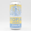 This is a can of Utopian - Festbier 2026 - 5.6% (440ml). It is a Lager / Pilsner / Kölsch craft beer available to buy from Ghost Whale, voted London's best craft beer shop.