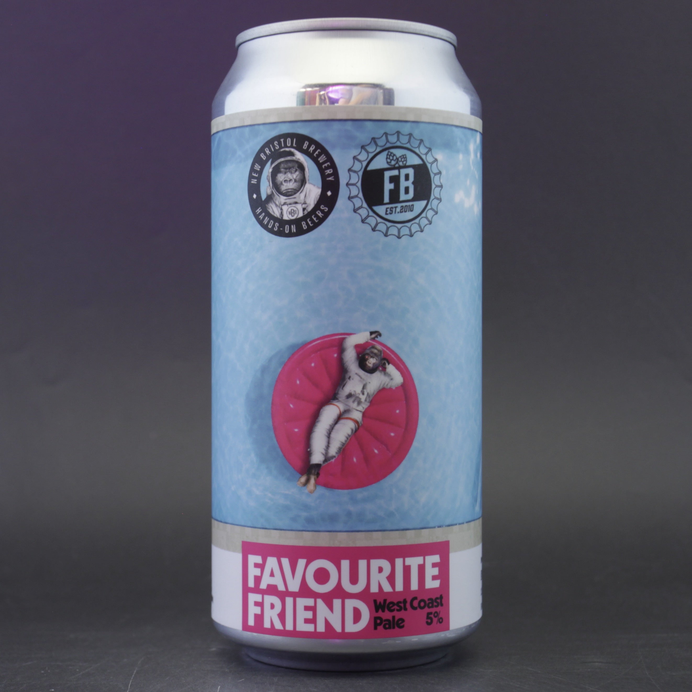 New Bristol Brewery - Favourite Friend - 5% (440ml) - Ghost Whale