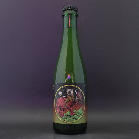 This is a bottle of Holy Goat - Double Mangonaut - 8.4% (375ml). It is a Sour craft beer available to buy from Ghost Whale, voted London's best craft beer shop.
