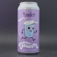 This is a can of Yonder - Coconut Cream Cortado - 6% (440ml). It is a Stout / Porter craft beer available to buy from Ghost Whale, voted London's best craft beer shop.