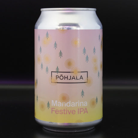 This is a can of Põhjala - Mandarina - 5.5% (330ml). It is a IPA craft beer available to buy from Ghost Whale, voted London's best craft beer shop.