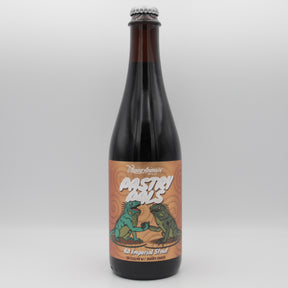 This is a bottle of Tripping Animals / Angry Chair - Pastry Pals - 13.6% (500ml). It is a Imperial Stout / Porter craft beer available to buy from Ghost Whale, voted London's best craft beer shop.
