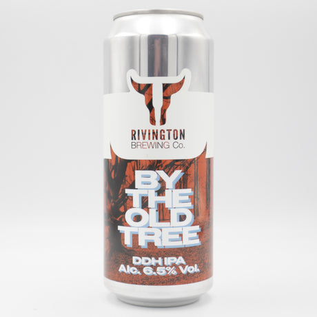 This is a can of Rivington - By The Old Tree - 6.5% (500ml). It is a IPA craft beer available to buy from Ghost Whale, voted London's best craft beer shop.