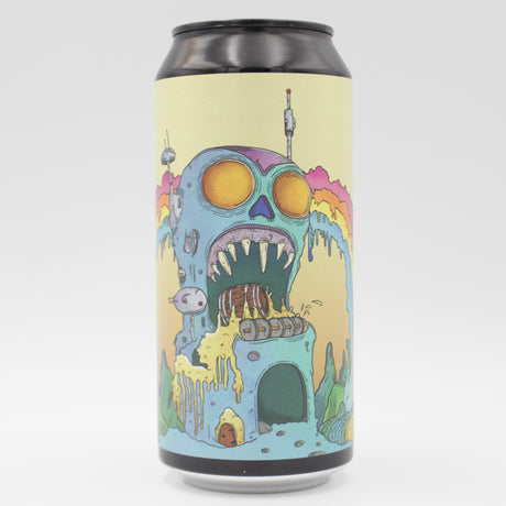 This is a can of Holy Goat - Supa Scoopa - 5.2% (440ml). It is a Pale Ale craft beer available to buy from Ghost Whale, voted London's best craft beer shop.