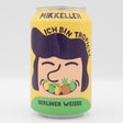 This is a can of Mikkeller - Ich Bin Tropical - 3.8% (330ml). It is a Sour craft beer available to buy from Ghost Whale, voted London's best craft beer shop.