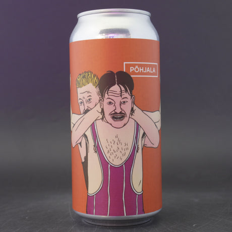 This is a can of Põhjala - Topeltnelson - 8.2% (440ml). It is a Double IPA craft beer available to buy from Ghost Whale, voted London's best craft beer shop.