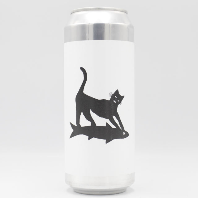 This is a can of Baron - Ships Cat - 10% (500ml). It is a Triple IPA craft beer available to buy from Ghost Whale, voted London's best craft beer shop.
