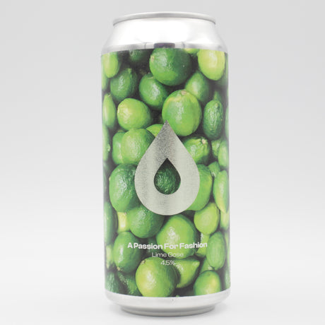 This is a can of Polly's Brew Co - A Passion For Fashion - 4.5% (440ml). It is a Sour craft beer available to buy from Ghost Whale, voted London's best craft beer shop.