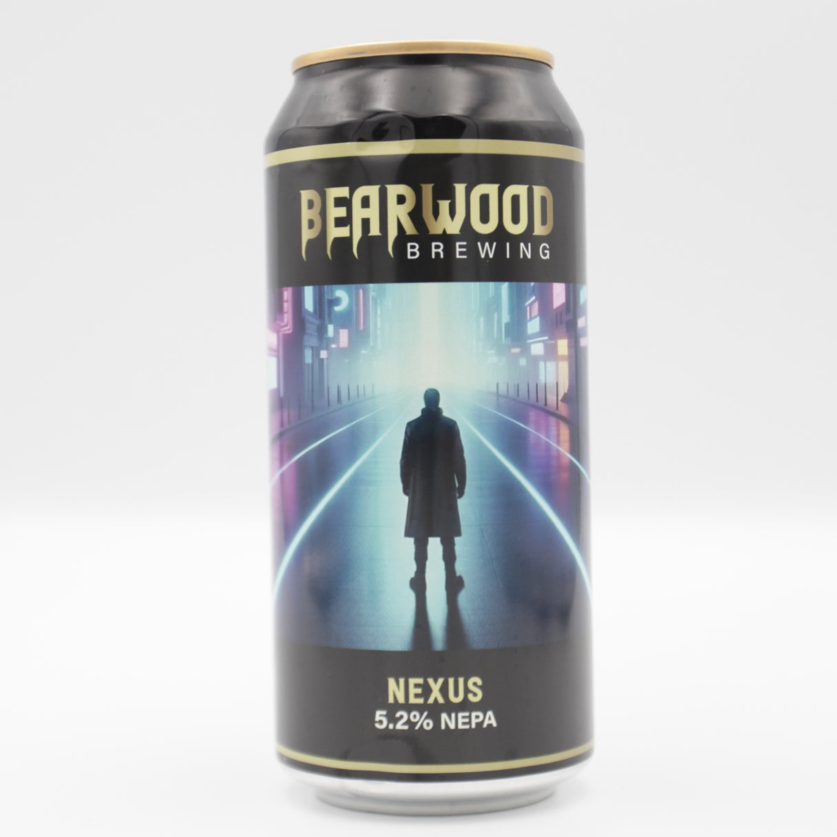 This is a can of Bearwood - Nexus - 5.2% (440ml). It is a Pale Ale craft beer available to buy from Ghost Whale, voted London's best craft beer shop.