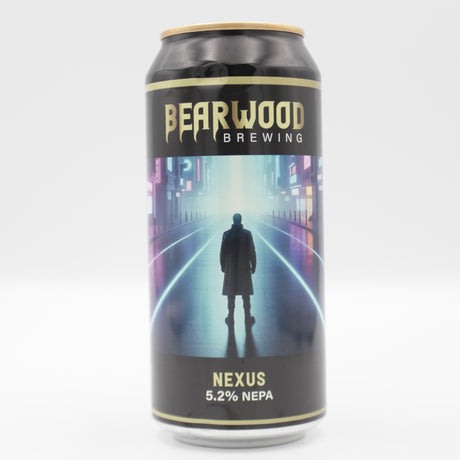 This is a can of Bearwood - Nexus - 5.2% (440ml). It is a Pale Ale craft beer available to buy from Ghost Whale, voted London's best craft beer shop.