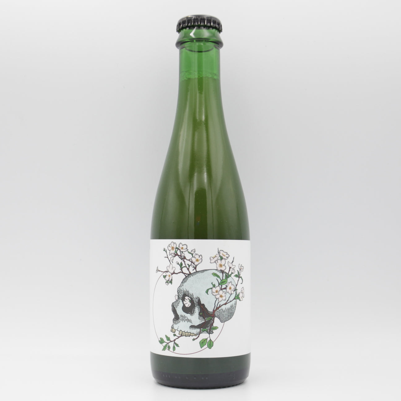 This is a bottle of Holy Goat - Mirabelle Sour - 6.5% (375ml). It is a Sour craft beer available to buy from Ghost Whale, voted London's best craft beer shop.