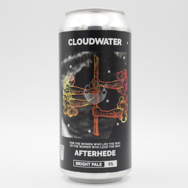 This is a can of Cloudwater - Afterhede - 5% (440ml). It is a Pale Ale craft beer available to buy from Ghost Whale, voted London's best craft beer shop.