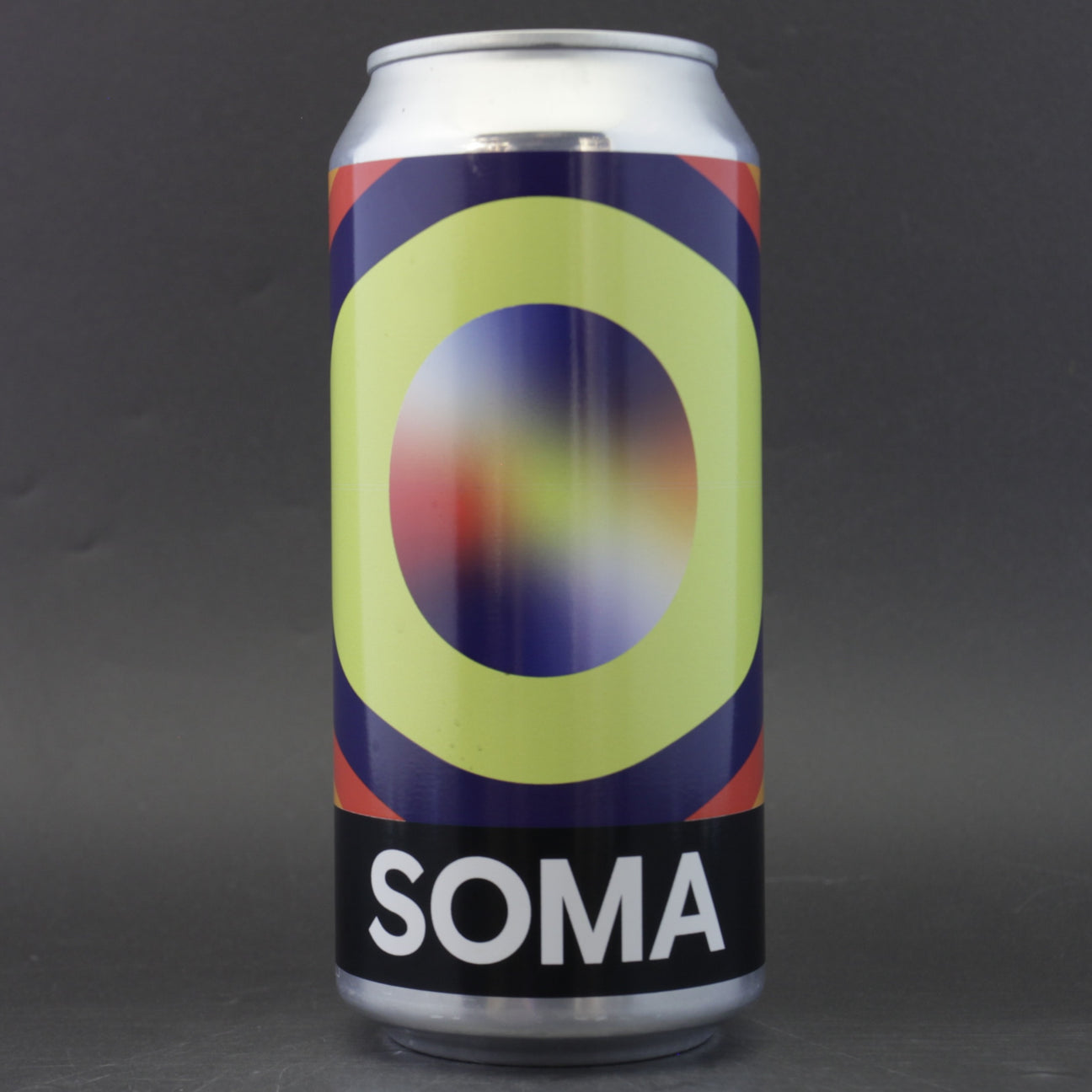 This is a can of SOMA - Glow - 6.5% (440ml). It is a IPA craft beer available to buy from Ghost Whale, voted London's best craft beer shop.