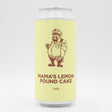 This is a can of Pomona Island / Third Moon - Mama's Lemonpound Cake - 8.4% (440ml). It is a Double IPA craft beer available to buy from Ghost Whale, voted London's best craft beer shop.