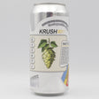 This is a can of Sureshot - Feature Presentation: Krush - 6% (440ml). It is a IPA craft beer available to buy from Ghost Whale, voted London's best craft beer shop.