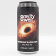 This is a can of Gravity Well - Hawking Radiation - 5% (440ml). It is a Pale Ale craft beer available to buy from Ghost Whale, voted London's best craft beer shop.