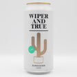 This is a can of Wiper And True - Homegrown - 4% (440ml). It is a Pale Ale craft beer available to buy from Ghost Whale, voted London's best craft beer shop.
