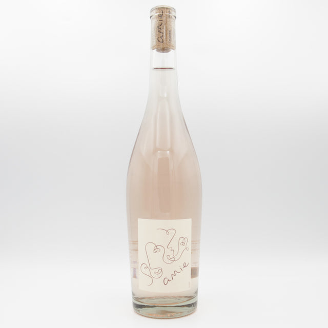 This is a sharing bottle of Amie Wine - Original Rose - 12% (750ml). It is a Rose Wine craft wine available to buy from Ghost Whale, voted London's best craft beer shop.