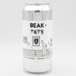 This is a can of Beak - Old Fashioned - 10% (440ml). It is a Imperial Stout / Porter craft beer available to buy from Ghost Whale, voted London's best craft beer shop.