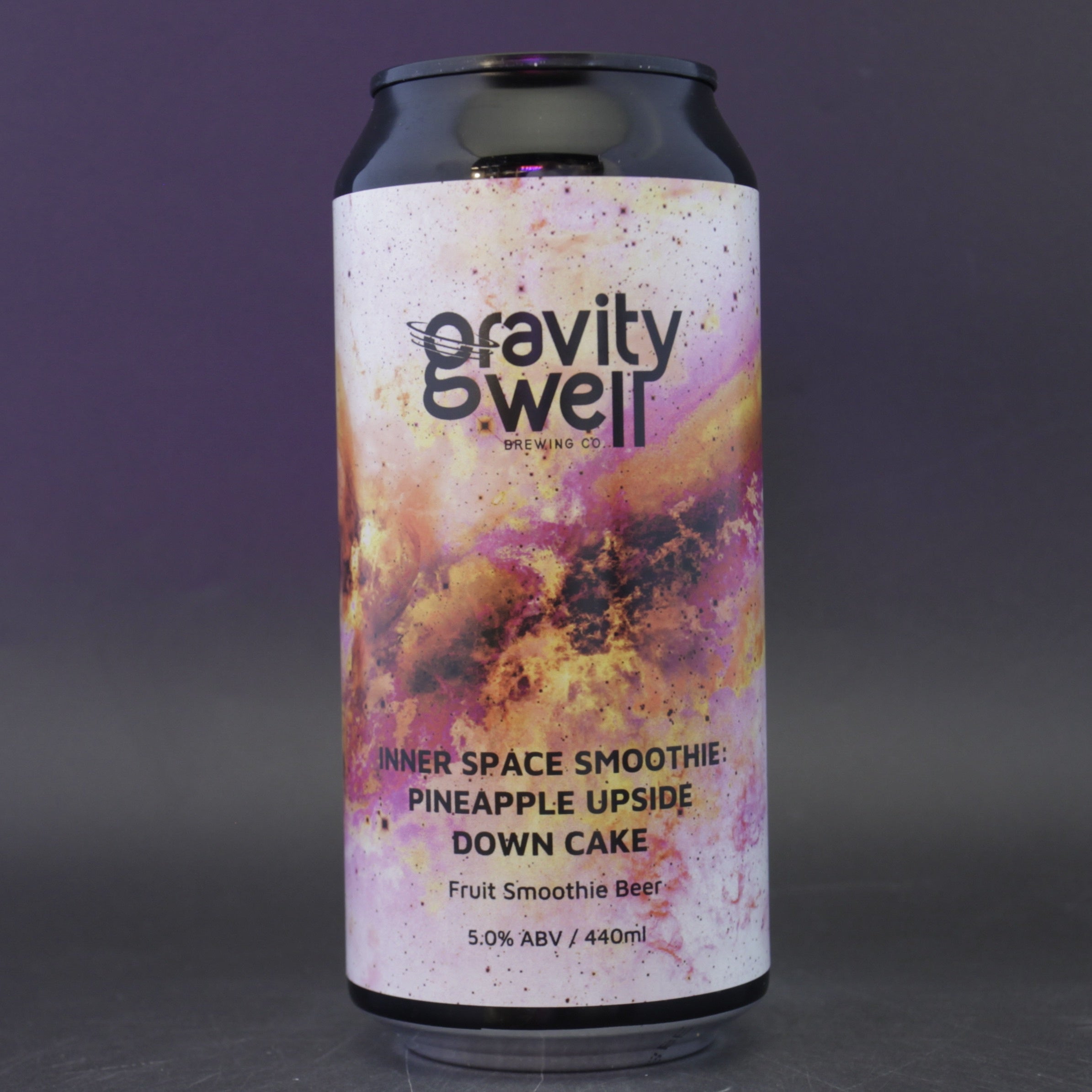 Gravity Well - Inner Space: Pineapple Upside Down Cake - 5% (440ml) - Ghost Whale