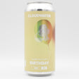 This is a can of Cloudwater - 11th Birthday Quadruple IPA - 12% (440ml). It is a Triple IPA craft beer available to buy from Ghost Whale, voted London's best craft beer shop.