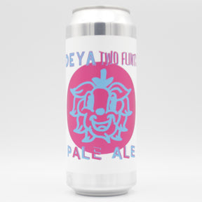 This is a can of DEYA / Two Flints - Sublimninal Messaging - 4.6% (500ml). It is a Pale Ale craft beer available to buy from Ghost Whale, voted London's best craft beer shop.