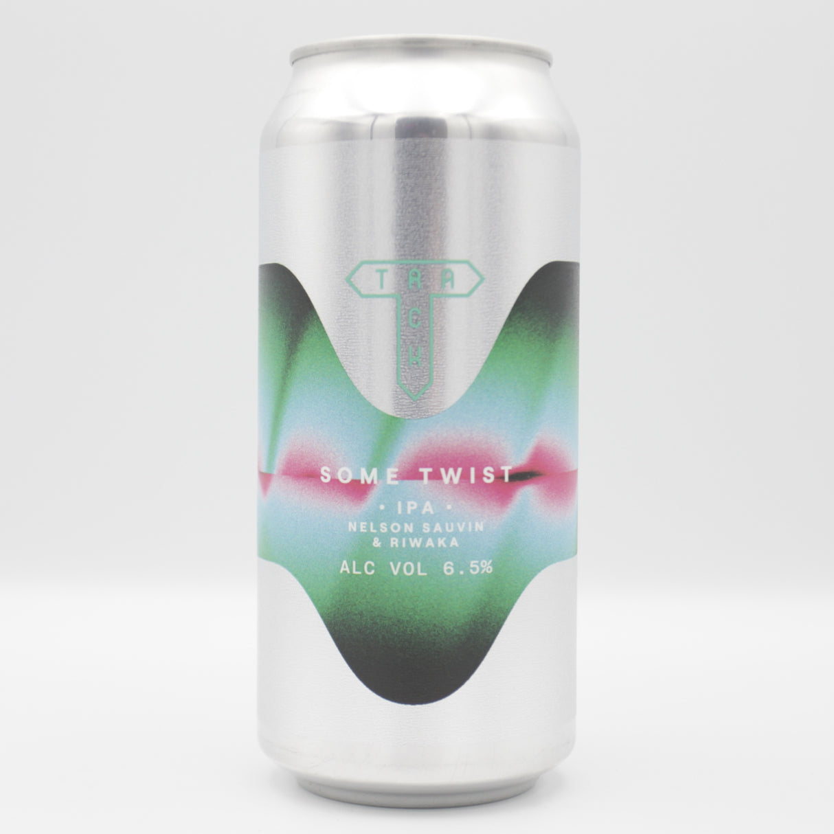This is a can of Track - Some Twist - 6.5% (440ml). It is a IPA craft beer available to buy from Ghost Whale, voted London's best craft beer shop.