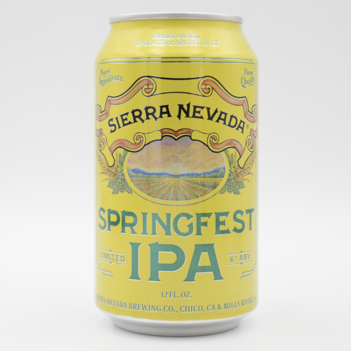 This is a can of Sierra Nevada - Springfest - 6% (355ml). It is a IPA craft beer available to buy from Ghost Whale, voted London's best craft beer shop.