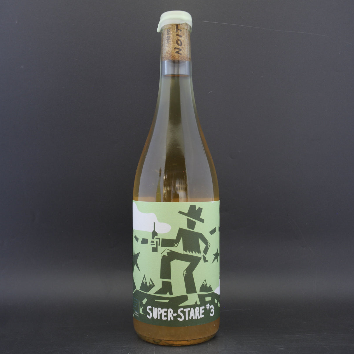 This is a bottle of Noita - Super Stare #3 - 12.5% (750ml). It is a Orange Wine craft wine available to buy from Ghost Whale, voted London's best craft beer shop.