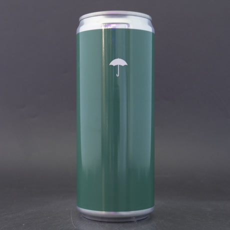 This is a can of Umbrella Brewing - London Cider - 5% (330ml). It is a  craft cider available to buy from Ghost Whale, voted London's best craft beer shop.