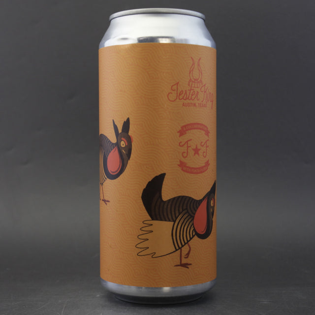 This is a can of Jester King / Fonta Flora - Are You Picking Up What I'm Putting Down - 8.5% (473ml). It is a Double IPA craft beer available to buy from Ghost Whale, voted London's best craft beer shop.