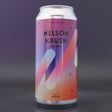 This is a can of Fuerst Wiacek - Nelson Krush - 8% (440ml). It is a Double IPA craft beer available to buy from Ghost Whale, voted London's best craft beer shop.