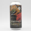 This is a can of Burnt Mill / Northern Monk - Tomodachi - 4.6% (440ml). It is a Pale Ale craft beer available to buy from Ghost Whale, voted London's best craft beer shop.