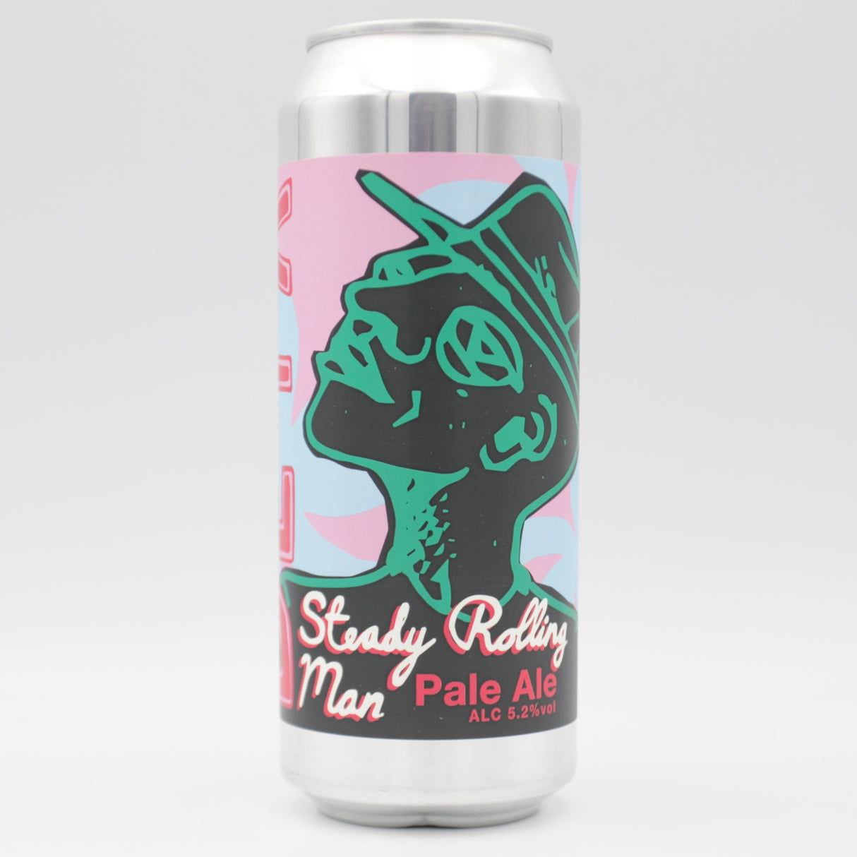 This is a can of DEYA - Steady Rolling Man - 5.2% (500ml). It is a Pale Ale craft beer available to buy from Ghost Whale, voted London's best craft beer shop.