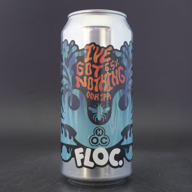 This is a can of Floc - I've Got Nothing - 6.5% (440ml). It is a IPA craft beer available to buy from Ghost Whale, voted London's best craft beer shop.