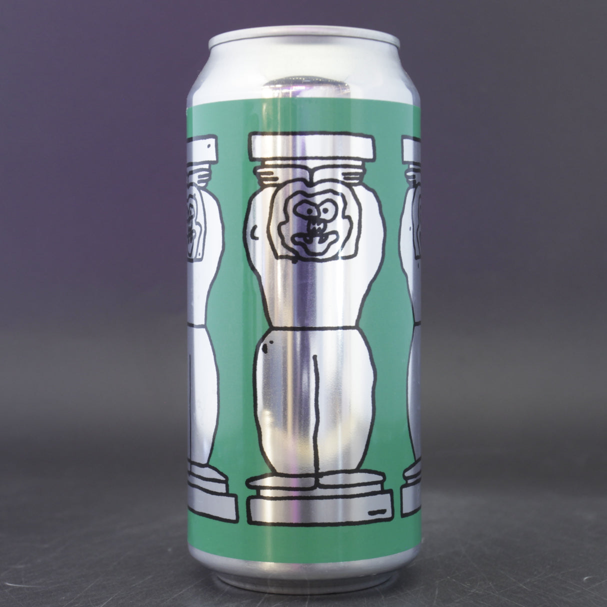 This is a can of Omnipollo / Root + Branch / TEST - New York Triple IPA - 10% (440ml). It is a Triple IPA craft beer available to buy from Ghost Whale, voted London's best craft beer shop.