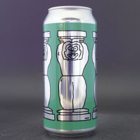 This is a can of Omnipollo / Root + Branch / TEST - New York Triple IPA - 10% (440ml). It is a Triple IPA craft beer available to buy from Ghost Whale, voted London's best craft beer shop.