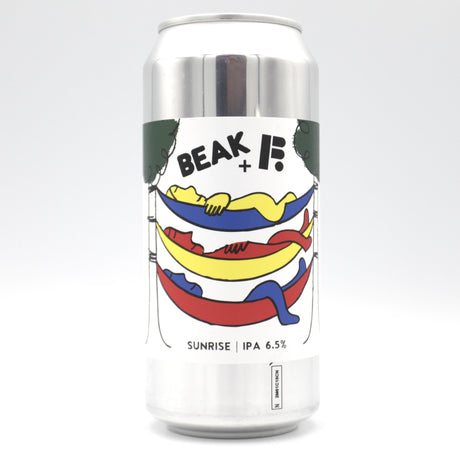 This is a can of Beak / Future Brewing - Sunrise - 6.5% (440ml). It is a IPA craft beer available to buy from Ghost Whale, voted London's best craft beer shop.