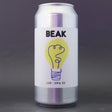 This is a can of Beak Brewery - Lux - 8% (440ml). It is a Double IPA craft beer available to buy from Ghost Whale, voted London's best craft beer shop.