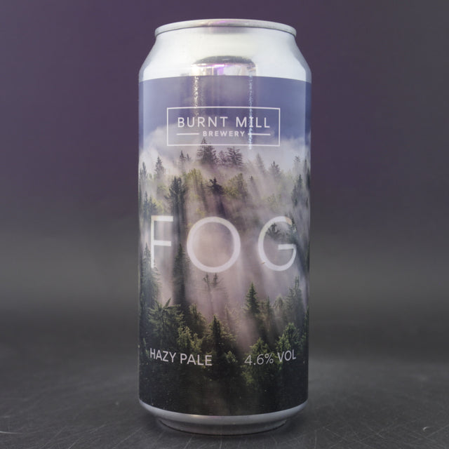 This is a can of Burnt Mill - FOG - 4.6% (440ml). It is a Pale Ale craft beer available to buy from Ghost Whale, voted London's best craft beer shop.